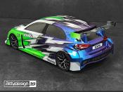 UK-CA45 1/10 FWD body BITTYDESIGN