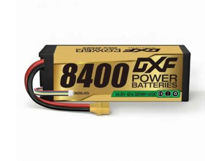 UK-Lipo batterie 4S 14.8V 8400mAh 140C GoldSeries XT90 DXF-POWER
