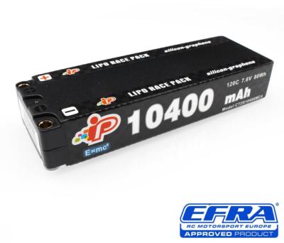 UK-Accu Lipo HV MC4 10400mAh 120C 7.6V Long Runtime Graphene Stick Pack  IP