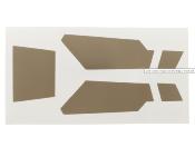 UK-Beretta body (clear) for Tekno NB48 2.1 (UPDATED VERSION) LEADFINGER RACING