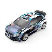 UK-MJX Hyper GO 7304 1/7 Volkswagen Polo R WRC 4WD