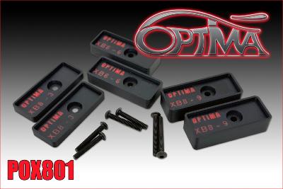 UK-wing height spacer for XB8 (3 pairs) OPTIMA