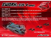 UK-Pro-composite Carbon Arched-Bridge-System Rear Lower Arm Cover(1.5mm) (2) SWORKZ