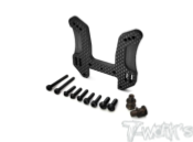 UK-Graphite Front Shock Tower 5mm With short Standoffs ( For Kyosho MP10 TKI2 ) T-WORK'S