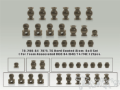 UK-7075-T6 Hard Coated Alum. Ball Set ( For Team Associated RC8 B4/B4E/T4/T4E ) 21pcs. T-WORK'S
