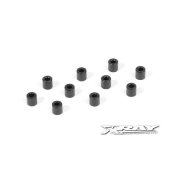 UK-Alu shim 3x6x6.0mm black (10) X-RAY