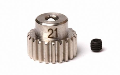 UK-48P Pinion (3.17mm ID) 21T (1) PR Racing