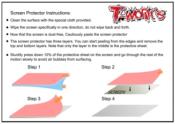 UK-Screen Protector For Sanwa & Airtronics MT4/MT4S T-WORK'S