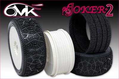 UK-Tires JOKER-2 + Inserts BLACK + rims "MEGA" (la paire) 6-MIK
