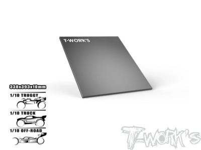 UK-Light Weight Setting Board ( 338x393x10mm ) For 1/10 TRUGGY ; 1/10 TRUCK ; 1/10 OFF ROAD T-WORK'S