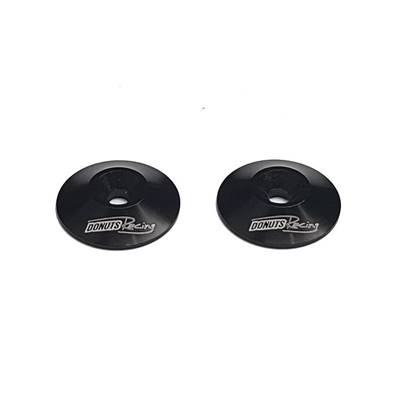 UK-Wing Washer Black (2) DONUTS RACING