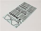 UK-Decal (MP9 TKI4/White) KYOSHO