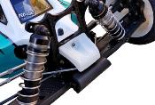 UK-Beretta Truck Body (clear) for HB D8T Evo nitro and electric truggies LEADFINGER RACING