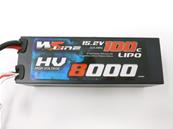 UK-Accus 8000mAh 100C High Voltage prise EC5 (15.2V) 4S2P WS-LINE
