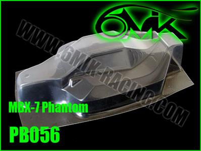 UK-Body lexan "Phantom" for MBX7 (unpainted) 6-MIK