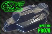 UK-Body lexan for Kyosho MP9 TKI4 "stock" light (unpainted) 6-MIK