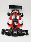 UK-Painted body ST4 Falcon red/white for S35-4E SWORKZ