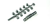 UK-S104 EVO 7075 Aluminum Rear Lower Fully Adjustable Toe-In Block SWORKZ
