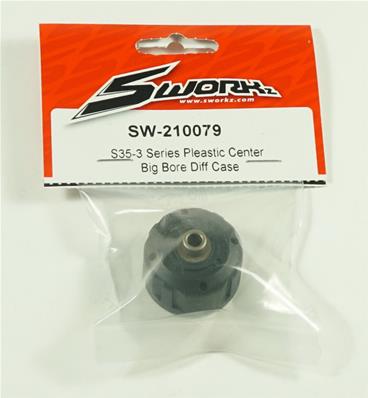 UK-HET Plastic Center Big Bore HET Diff Case SWORKZ