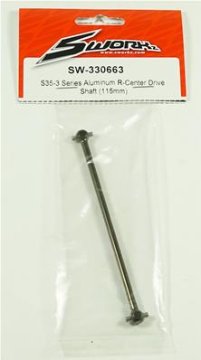 UK-Aluminum R-Center Drive Shaft (115mm) SWORKZ