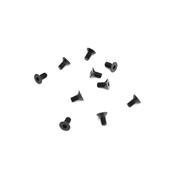 UK-M3x6mm Flat Head Screws (black, 10pcs) TEKNO-RC