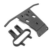 UK-Front Bumper Set (SCT410, revised w/ skid) TEKNO-RC