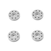UK-Shock Piston Set (8×1.2, 8×1.3, flat/flat, 13mm, 4pcs) TEKNO-RC