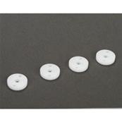 UK-Pistons d'amortisseurs usinés CNC (diamètre 12mm, 1.6 x 2 trous) (4) LOSI