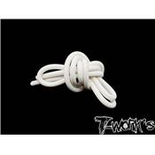 UK-Silicone tube white ( 1m ) T-WORK'S