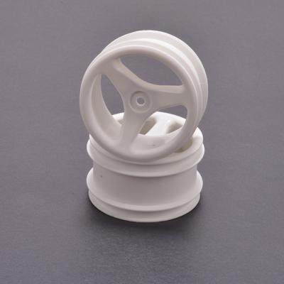 UK-Rear Wheels; White 3 Spoke - CAT/Fbl SCHUMACHER