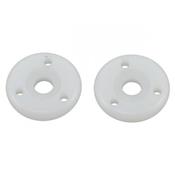 UK-Big Bore Piston; 3 Hole White 1.5 Rounded (pr) SCHUMACHER RACING