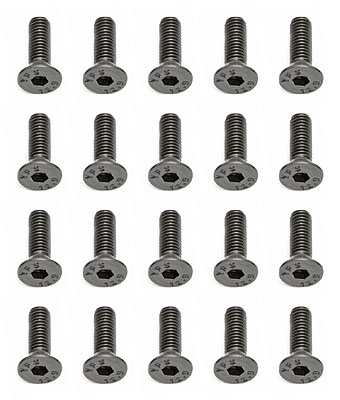 UK-Screws, M3x10 mm FHCS TEAM-ASSOCIATED