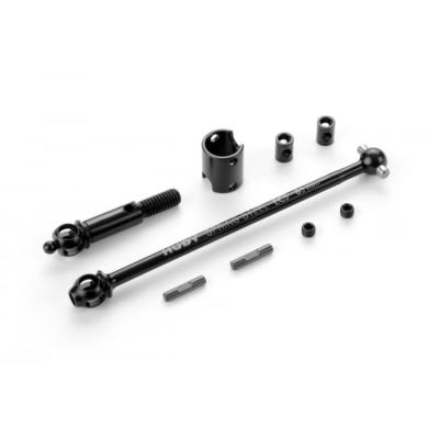 UK-ECS Front Drive Shaft 83mm with 2.5mm Pin - Spring Steelâ X-RAY