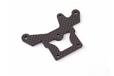 UK-CARBON SERVO BACKUP PLATE HOBAO RACING