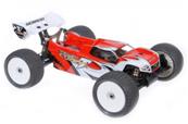 UK-Body 1/8 E-Truggy pre cut red SERPENT RACING