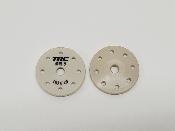 UK-Shock pistons 16mm FLAT/TAPER CNC 8x1.3mm (2) TRC