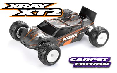 UK-Kit XT2 Stadium truck Carpet 2028 1/10e X-RAY