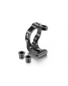 UK-Alu caster block 18° left - Swiss 7075 T6 X-RAY