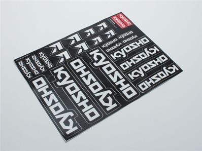 UK-Kyosho Team Driver Decal KYOSHO