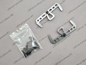 UK-Carbon battery mount set pour Asso B7 LR PROD