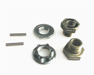 UK-Wheelhexagon +1mm light (2) SRX8 SERPENT RACING