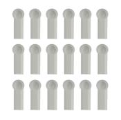 UK-White Ball Cups RC10 TEAM-ASSOCIATED