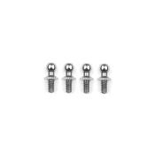 UK-RC10 Ballstuds 3.9mm, Silver TEAM-ASSOCIATED
