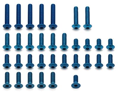 UK-B5 Aluminum Screw Set TEAM-ASSOCIATED
