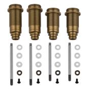 UK-FT Fox Shock Upgrade 12x23mm and 27.5mm with Genuine Kashima Coat and Chrome Shock Shafts TEAM-ASSOCIATED