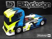 UK- "IRON" Truck 1/10 190mm Bodyshell (unpainted) BITTYDESIGN