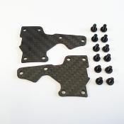 UK-3K Twill carbon Rear Front Cover 2.5mm S35-4 DONUTS RACING