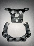 UK-Shock towers, team car (front/rear) FAN RC