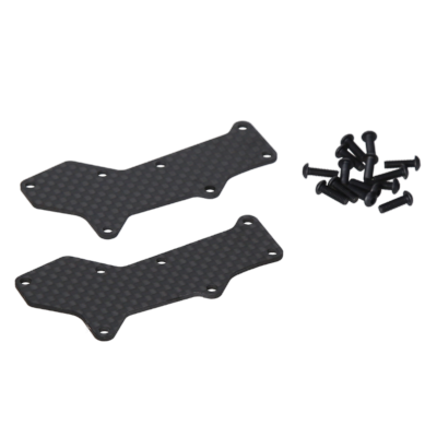 UK-Woven Graphite Arm Covers (Front/D8ws) HB RACING