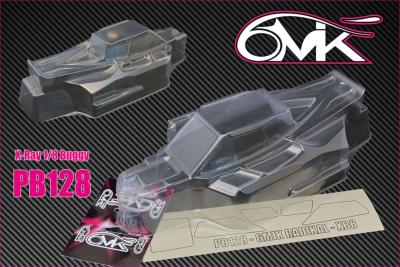 UK-Lexan Bodies "RADIKAL" for XRAI XB8 (non-peinte) 6-MIK